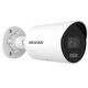 Hikvision 8 MP Smart Hybrid Light with ColorVu Fixed Mini Bullet Network Camera 4mm - White 