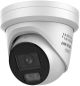 Hikvision 12MP Acusense Strobe Light and Audible Warning IP Turret  Camera 4mm – White  
