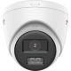 Hikvision 4K Smart Hybrid ColorVu 3.6mm PoC Turret Analogue Camera With Built-in mic  -White