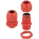 Nylon Glands 20s 20mm for Cable Size 6 - 12  10 per pack- Red