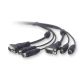 Belkin OmniView All-In-One Universal Kit 6Ft. KVM cable 1.8 m Black