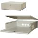 AVA Metal Lockable DVR Enclosure Lock Box with Fan15x15x5 -White