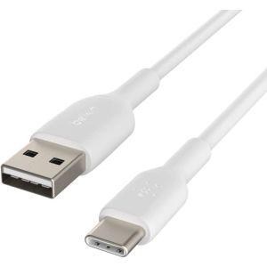 Belkin USB-C to USB-A Boost Charge Type C Cable for Samsung, Pixel, iPad Pro 1m - White