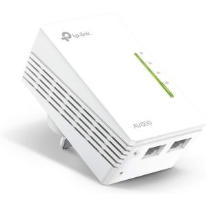 TP-Link TL-WPA4220 AV600 Powerline 300M Wi-Fi Booster/Extender with 2 LAN Ports Refurbished