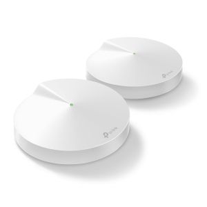 TP-Link Deco M9 Plus Whole Home Wi-Fi with Built-In Smart Home Hub Up to 4500 sq ft Pack of 2 Manufacture Refurbished