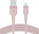 Belkin BoostCharge Flex Silicone USB Type A to Lightning Cable 2M MFi Certified  -Pink