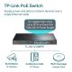 TP-Link TL-SG1218MPE 18-Port Gigabit Easy Smart PoE Switch with 16-Port PoE+ 250 W