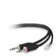 Belkin F1D9021b10 telephony cable 3 m Black