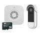 Pyronix Home Control DOORBELL/KIT-SDC Smart HD Video Doorbell with Wireless Chime Kit