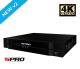 Spro DHDVR12-B3 8+4 Channel 4K 4MP 5 IN 1 Digital Video Recorder -Black 6TB