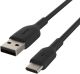 Belkin USB-C to USB-A Boost Charge Type C Cable for Samsung, Pixel, iPad Pro 1m - Black