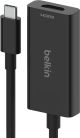 Belkin USB Type C to HDMI 2.1 Adapter, Tethered 4.33in Cable 8K for Chromebook, Macbook, iPad Pro 