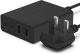 Belkin 108W 4 Port GaN USB Charging Station for for MacBook, Pro, Air, iPhone - Black