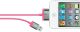 Belkin MIXIT ChargeSync, 2m mobile phone cable Pink USB A Apple 30-pin