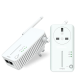 STRONG AV600 Passthrough Powerline WiFi HomePlug Gaming TV Adapter Kit 600Mbps 
