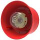 Hochiki Wall Addressable Sounder Beacon, red case, red LEDs