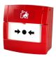 C-TEC Manual No Break Surface Mounting Fire Call Point 470 Plug & Play