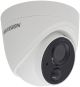 Hikvision 2MP fixed lens ultra low-light PIR turret camera with 1 alarm out - White