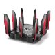 TP-LINK Archer C5400X wireless router Tri-band (2.4 GHz / 5 GHz / 5 GHz) Gigabit Ethernet Black,Red Refurbished