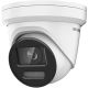 Hikvision AcuSense 8MP fixed lens ColorVu turret camera with with audible warning and strobe light 