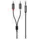 Belkin AV10092BT1.8M audio cable 1.8 m 3.5mm 2 x RCA Black,Red,White