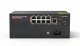 AVA 120W 8-Port 1000Mbps PoE CCTV Switch 250mSurge Protection 4KV Plug & play UK