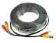 Pre Made BNC Video Cables 2 IN 1 DC Power For Upto CCTV 5MP Colour Camera  -10m