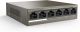 Tenda  TEF1106P-4-63W   6-Port 100M Desktop Network Switch with 4-Port PoE 63W