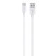Belkin MIXIT?™ Metallic Micro-USB to USB Cable - White