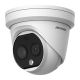 Hikvision DS-2TD1228-7/QA, 7mm Thermal & Optical Bi-Spectrum IP Turret Camera