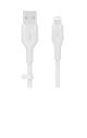 Belkin 3m BoostCharge Flex Silicone USB Charging Cable for iPhone15 14 13 12 iPad