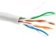 AVA Cat5e UTP 4 pair Solid Copper Indoor CCTV/Networking Indoor Cable 100m - White