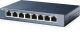 TP-Link TL-SG108 8-Port Gigabit Desktop LAN Networking Switch UK Plug