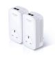 TP-LINK TL-PA7020P KIT AV1000 2 Port Gigabit Passthrough Powerline Adapter Kit Manufacturer refurbished